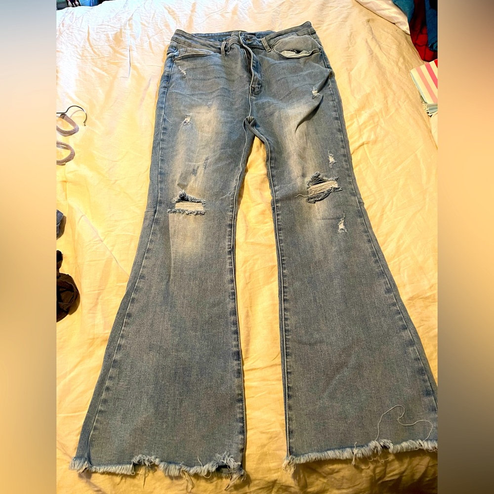 Risen Distressed Jeans 1XL (16)